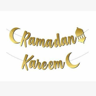 Ramadan Kareem Dekoratif Banner