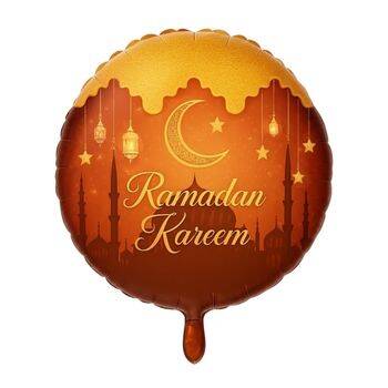 Ramadan Kareem Folyo Balon 1 Adet - 1