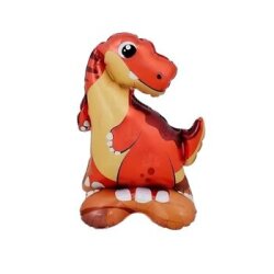  Dinozor Ayaklı Folyo Balon 1 Adet - Parti Sürprizi