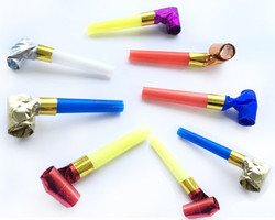 Renkli Metalize Kaynana Dili 10 Adet - Parti Sürprizi