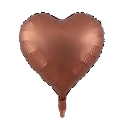 Retro Karamel Kalp Folyo Balon - Parti Sürprizi