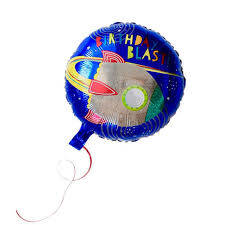 Roket Folyo Balon 1 Adet 45 Cm - 1
