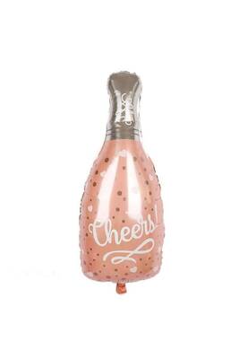 Rose Gold Cheers Yazı Folyo Balon - 1