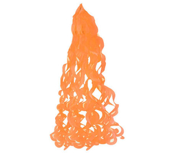 Rose Gold Pelur Uçan Balon Püskül Süsü - Parti Sürprizi