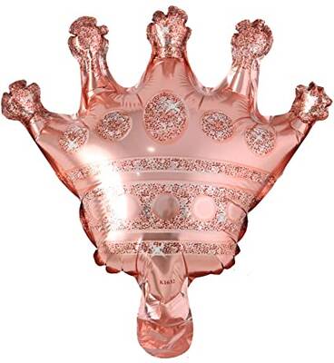 Rose Gold Taç Şekilli Folyo Balon - 1