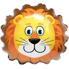 Safari Partisi Aslan Folyo Balon 1 Adet - 1