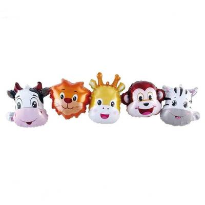 Safari Partisi Folyo Balon 5 li Set - 1