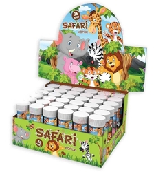 Safari Partisi Hediyelik Köpük Baloncuk 6 Adet - 1