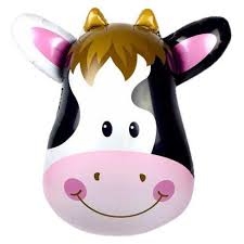 Safari Partisi İnek Folyo Balon 1 Adet - Parti Sürprizi