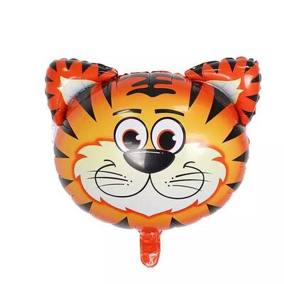 Safari Partisi Kaplan Folyo Balon 1 Adet - 1