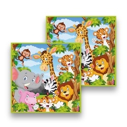 Safari Partisi Peçete 16 Adet - Parti Sürprizi