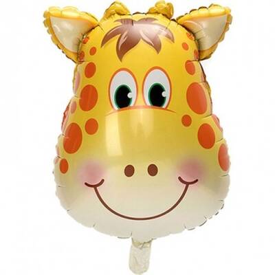 Safari Partisi Zürafa Folyo Balon 1 Adet - 1
