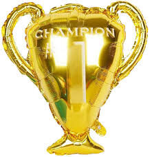 Şampiyon Kupa Şekilli Folyo Balon 1 Adet - Parti Sürprizi