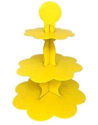 Sarı Cupcake Standı - Parti Sürprizi