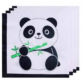 Sevimli Panda Peçete 20 Adet - 1