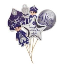 Sünnet Teması 6 Lı Şekilli Kürdan - Parti Sürprizi