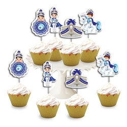 Sünnet Teması Delüx Kürdan 8 Adet - Parti Sürprizi