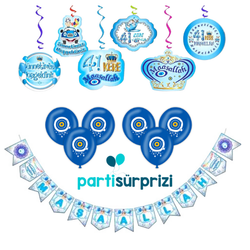 Sünnetimize Hoş Geldiniz Balonlu Set - Parti Sürprizi