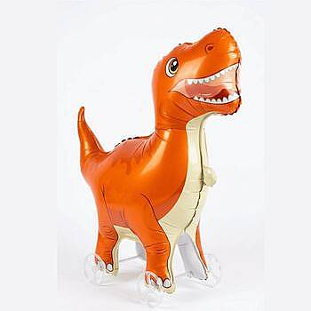 Tekerlekli Dinozor Folyo Balon 1 Adet - 1