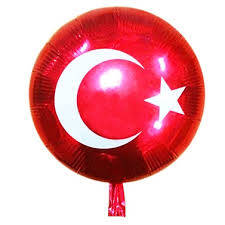 Türk Bayrağı Folyo Balon 1 Adet - 1