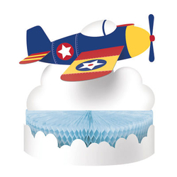 Uçaklar Partisi Masa Orta Süsü - Parti Sürprizi