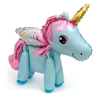 Unicorn Ayaklı Folyo Balon 74×64 cm 1 Adet - 1