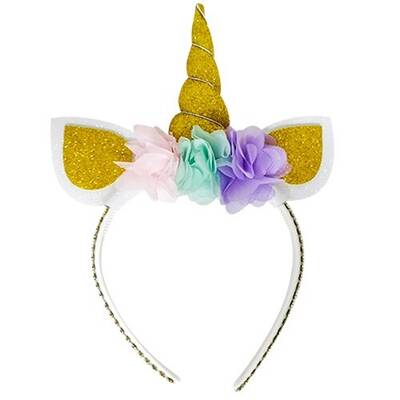 Unicorn Gold Eva Taç 1 Adet - 1