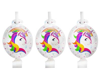 Unicorn Kaynana Dili Düdük 6 Adet - 1