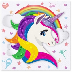Unicorn Peçete 16 Adet - Parti Sürprizi
