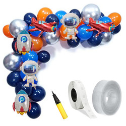 Uzay Partisi Zincir Balon Yapım Seti - Parti Sürprizi