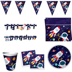 Uzay Teması Parti Set 8 Kişilik - Parti Sürprizi