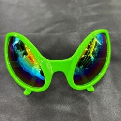 Uzaylı Görünümü Yeşil Parti Gözlüğü 1 Adet - Parti Sürprizi