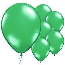 Yeşil Metalik 10 Lu Latex Balon