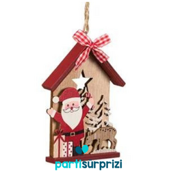 Yılbaşı Noel Baba Dekor Süs 11 cm 1 Adet - Parti Sürprizi