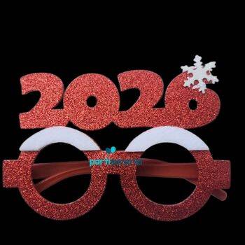 Yılbaşı Partisi 2026 Kırmızı Parti Gözlüğü 1 Adet - 2
