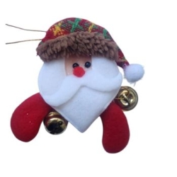 Yılbaşı Partisi Çanlı Noel Baba Çam Ağacı Süs 1 Adet - Parti Sürprizi