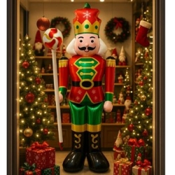 Yılbaşı Partisi Kurşun Asker Ayaklı Folyo Balon - Parti Sürprizi