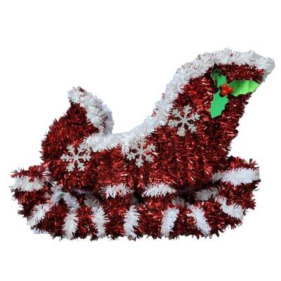 Yılbaşı Partisi Noel Baba Kızağı Dekor Süs - 2