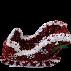 Yılbaşı Partisi Noel Baba Kızağı Dekor Süs - 3
