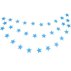 Yıldız Sarkıt Süs Mavi Renk - Parti Sürprizi